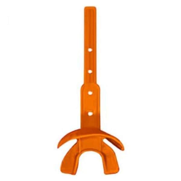 Vettex Sports Mouth Guard Orange One-Piece Adjustable Strap Ea