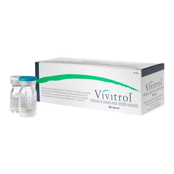 Vivitrol Injection 380mg SDV Each