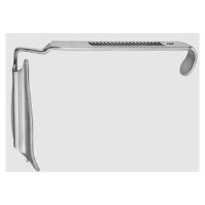 McIvor Retractor Tongue Blade 89x32mm Stainless Steel Non-Sterile Reusable Ea