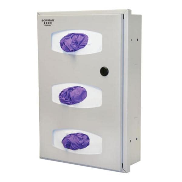 Powder Coated Steel Dispenser Triple Ea