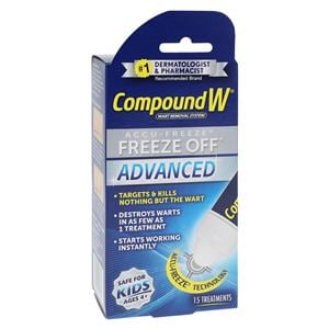 Compound W Advanced Wart Remover Freeze Off 15/Bx
