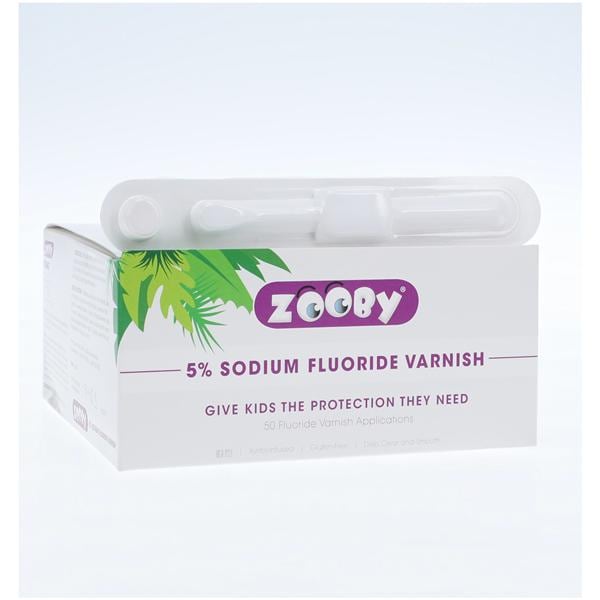 Zooby Varnish NaF 0.5 mL Happy Hippo Cake 50/Bx