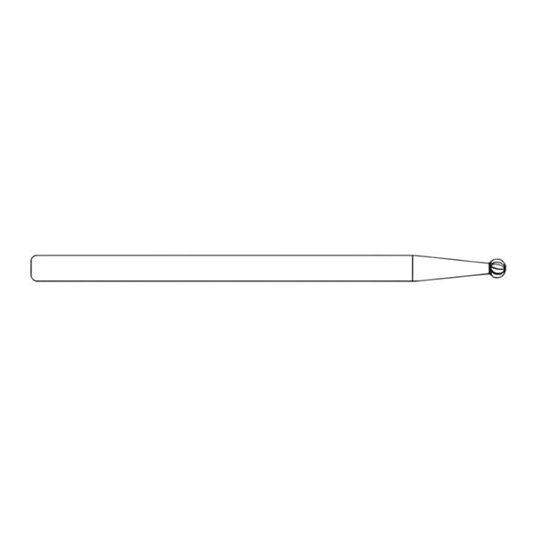 Micro Bur Bone 1.8mm Round Ea