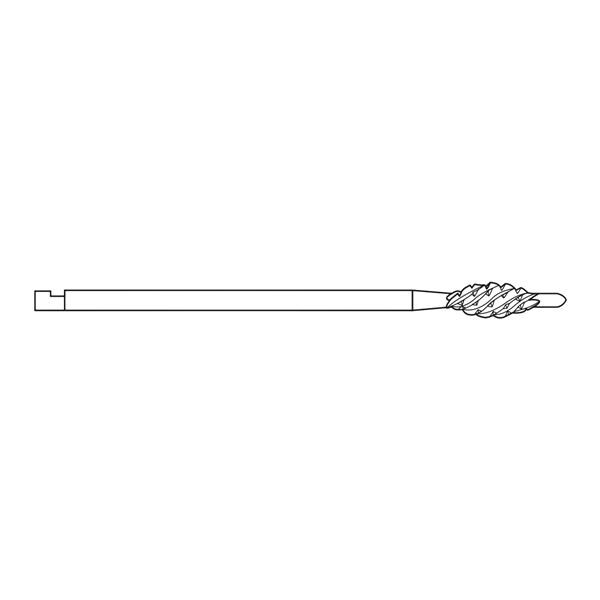 Micro Bur Bone Reamer 4.0x13.5mm Ea