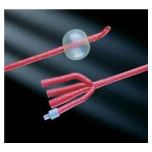 Bardex IC 2-Way Foley Catheter Medium Coude Olive Tip Hydrgl Ct Ltx 20Fr 30cc