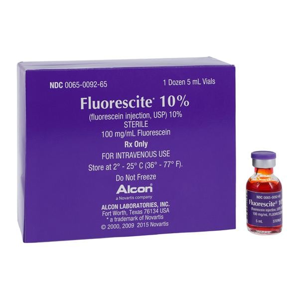 Fluorescite Injection 10% SDV 5mL 12/Package