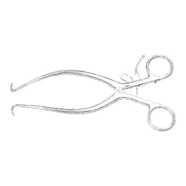Gelpi Perineal Retractor 7-1/2" Stainless Steel Non-Sterile Reusable Ea