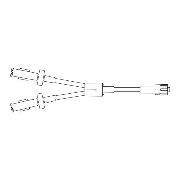 Y" Extension Set 6" Tubing 2 Fem Prxml Fem/Dstl M LL 100/Ca