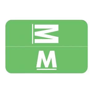 Smead ACC "M" End-Tab Label 100/Pk