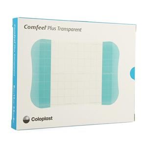 Comfeel Plus Hdrcld/CMC/Flm Dressing 3.5x5.5 Strl Ult Thn PU Flm Trans/Blu
