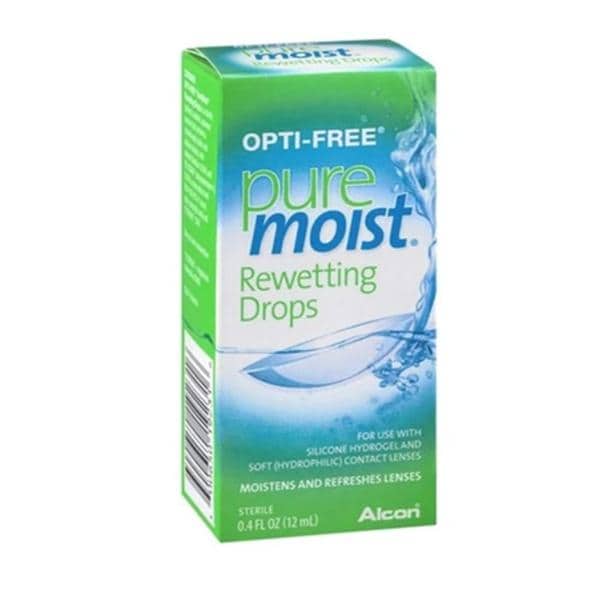 Opti-Free Puremoist Contact Lens Drops 12mL/Bt