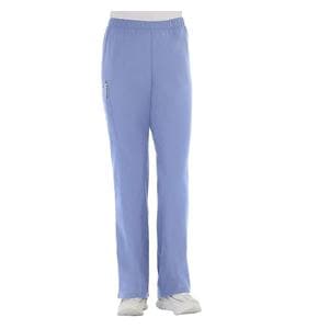 Fundamentals Scrub Pant Poly/Ctn w/ Sl Rls 2 Pockets Small Ceil Blue Womens Ea