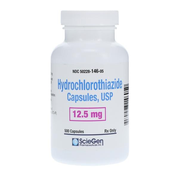 Hydrochlorothiazide 12.5mg Each
