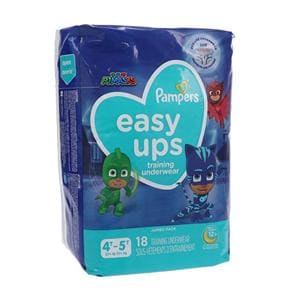Pampers Easy Ups Training Underwear Moderate Boy 4T-5T 18/Pk