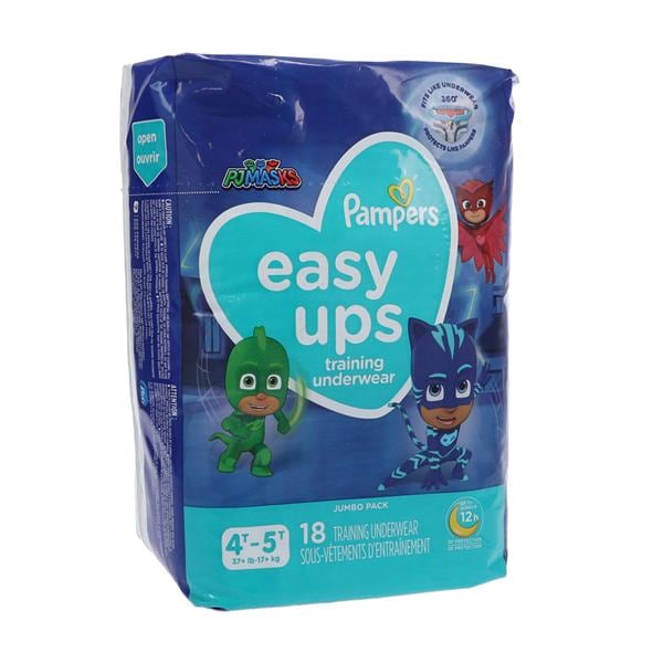 Pampers Easy Ups Training Underwear Moderate Boy 4T-5T 18/Pk
