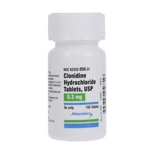 Clonidine HCl 0.3mg Each