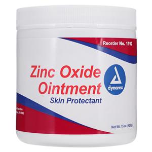 Ointment Zinc Oxide 20% 15oz/Jr
