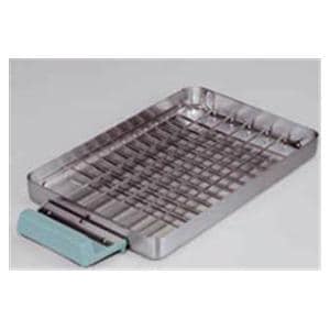 Statim 2000 Instrument Cassette Tray Stainless Steel Silver 7 Instruments Ea