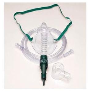 Percent-O2-Lock Venturi Oxygen Mask Adult Disposable 50/Ca