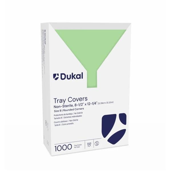 Tray Cover 8.5 in x 12.25 in Green Paper Disposable 1000/Ca