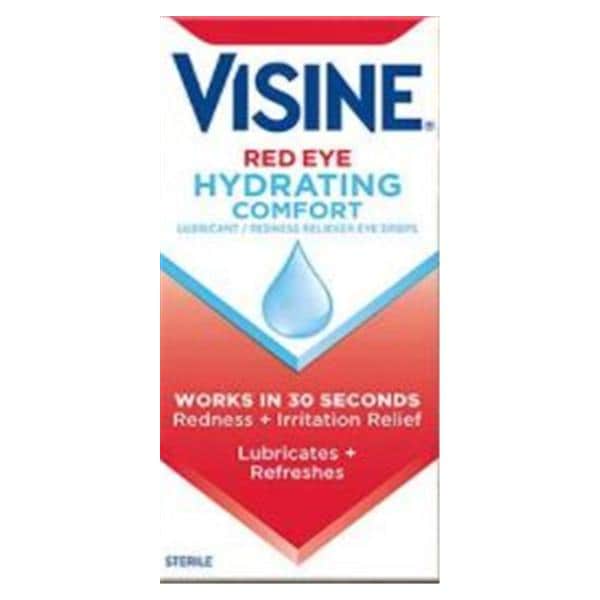 Visine Red Eye Drops 0.5oz/Bt, 36 BT/CA