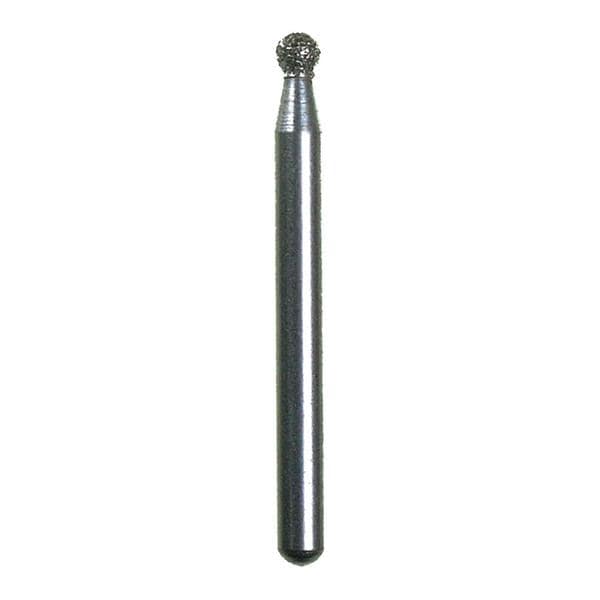 Spring Diamond Bur Friction Grip Medium Round 25/Pk