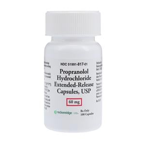 Propranolol HCL 60mg Each