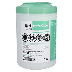 Sani-HyPerCide Germicidal Wipes Large Canister 160/Cn