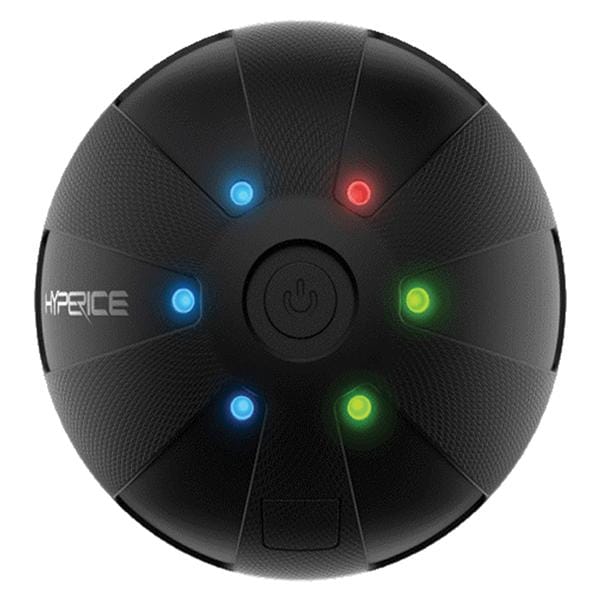 Hypersphere Mini Massage Roller Ball Black Elastomer Vibration Technology