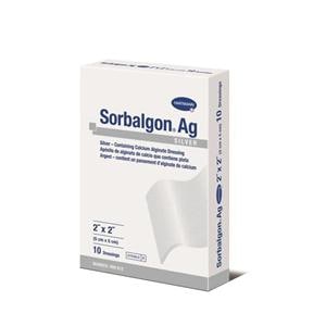Sorbalgon Ag Calcium Alginate/Silver Dressing 2x2