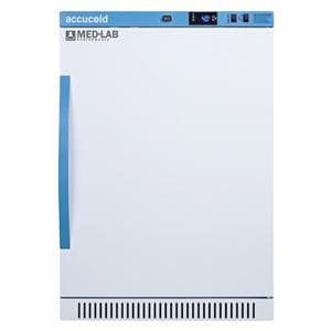 Accucold Medical/Laboratory Refrigerator 6 Cu Ft Solid Door 2 to 10C Ea