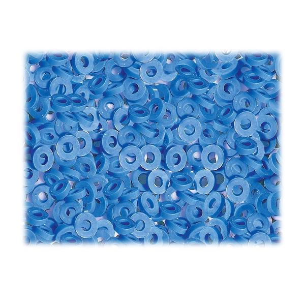 Elast-O-Loop Radiopaque Separators Plastic Blue Latex-Free 1000/Pk