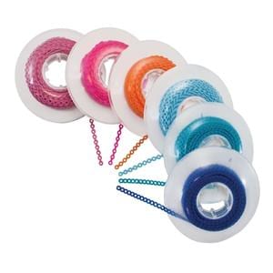 Maximum Power Chain Chain on Spools Closed 15 Feet Latex-Free Clear Ea