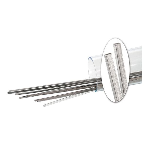 Ortho Technology Ling Rtnr Wr Ti Dead-Soft .028" Rect .010" x .028" x 6.0" 10/Pk