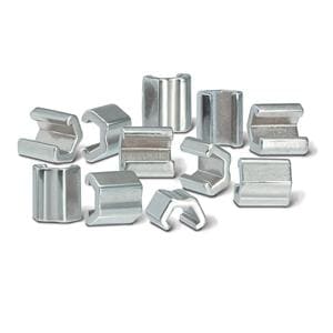 TruGold Split Crimpable Stops Stainless Steel 10/Pk