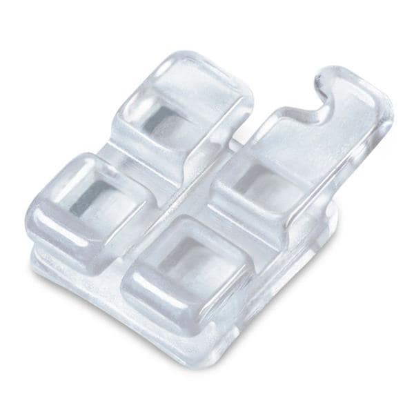 PURE MBT Orthodontic Ceramic Sapphire Bracket 0.022 in Upper Left Central 10/Pk