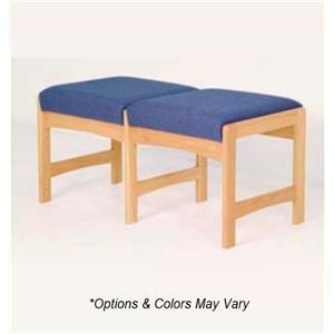 Dakota Wave Patient Bench Oak With Ea