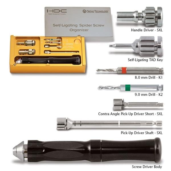 Spider Screw Interactive Self-Ligating Starter Kit Ea