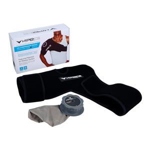 Ice Compression Massager Black Neoprene