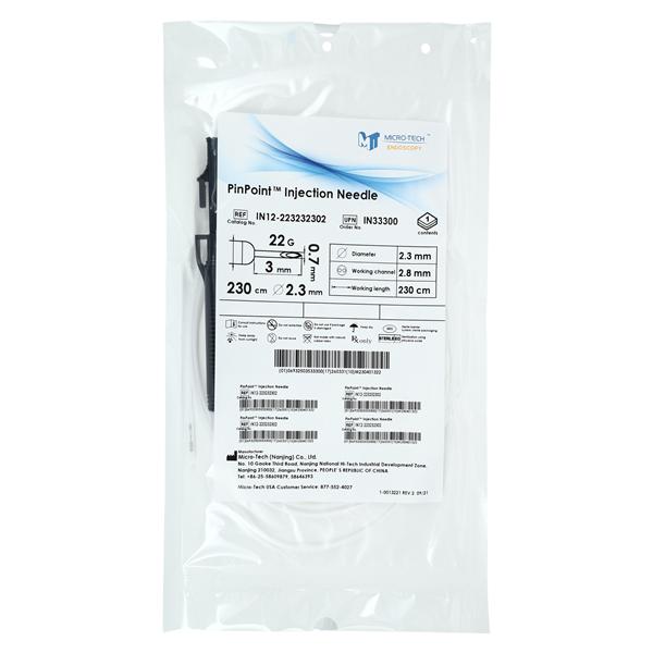 Micro-Tech Endoscopy Injection Needle 230cm 22g 10/Bx
