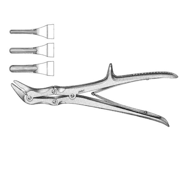 Rongeur Duckbill Echlin 9" Angled Reusable Ea