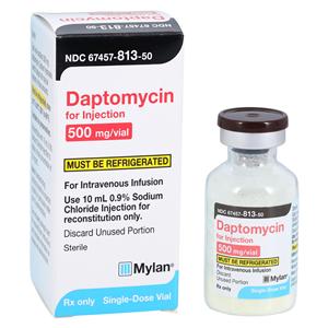 Daptomycin Injection 500mg/vl Powder SDV Each