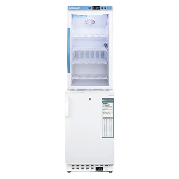 Accucold Pharmacy/Vaccine Refrigerator/Freezer 5.47 Cu Ft Gls Dr -25 to -15C Ea