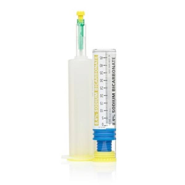 Sodium Bicarbonate 8.4% Injection Abboject Lifeshield Syringe 50mL 10/Package