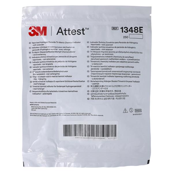 Indicator Chemical 3M Attest 4 in 250/Bg, 4 BG/CA