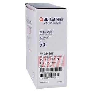 Cathena Catheter Access Device Shielded 20 Gauge 1.25" Pink 50/Bx