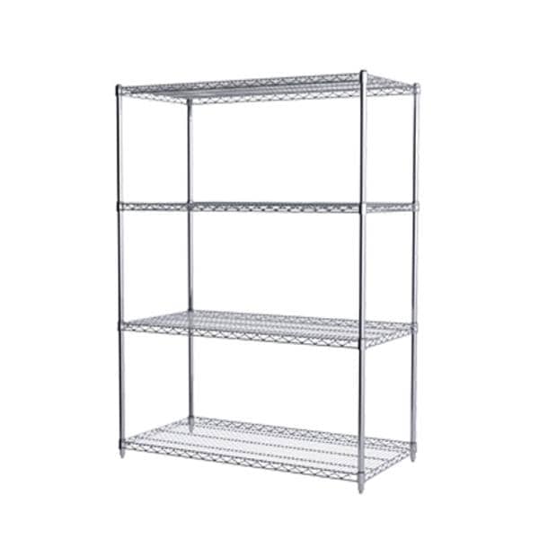 Shelving Wire 12x24x63" Chrome Finish Ea