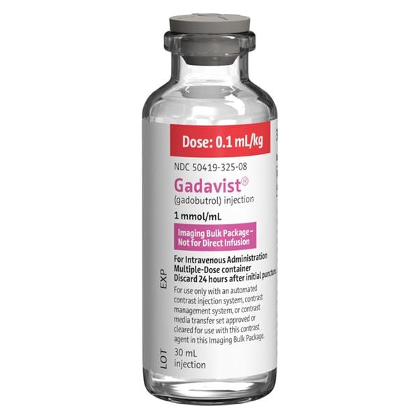 Gadavist Injection 1mmol/mL Bulk Pack 30mL 10/Package
