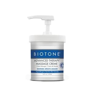 Advanced Therapy Massage Cream Hypoallergenic 16oz Ea