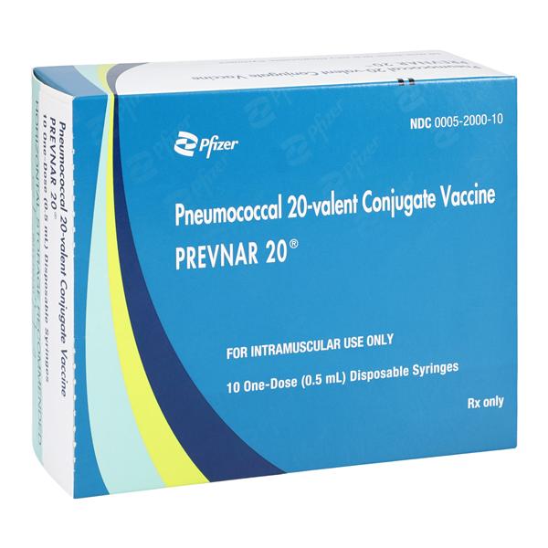 Prevnar20 Pneumococcal Injectable 0.5mL Prefilled Syringe 10/Bx